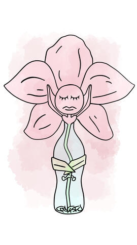 Sad orchid
