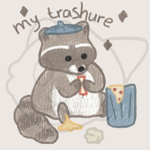 My trashure for raccoons