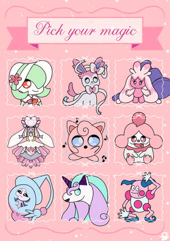 Magic pokemon poster