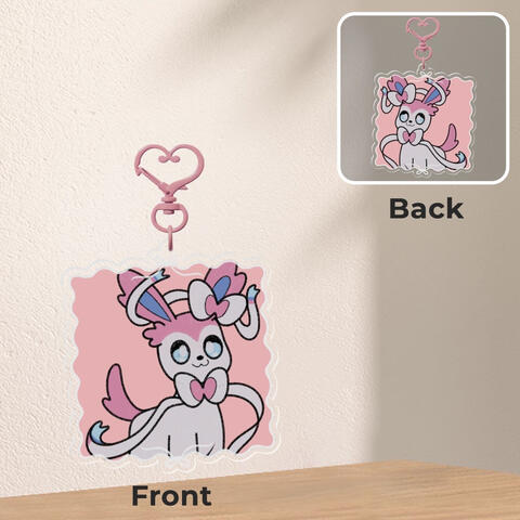 Sylveon keychain